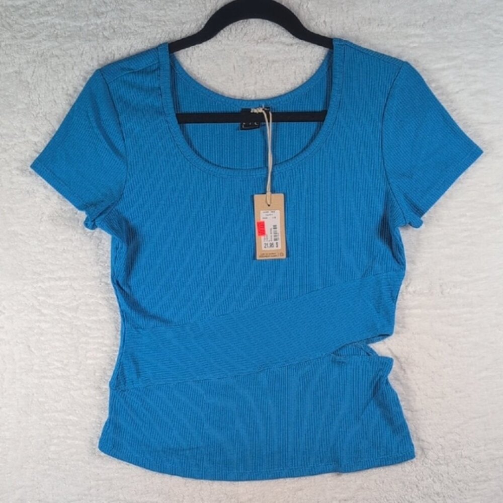 NWT Blue Womens Top